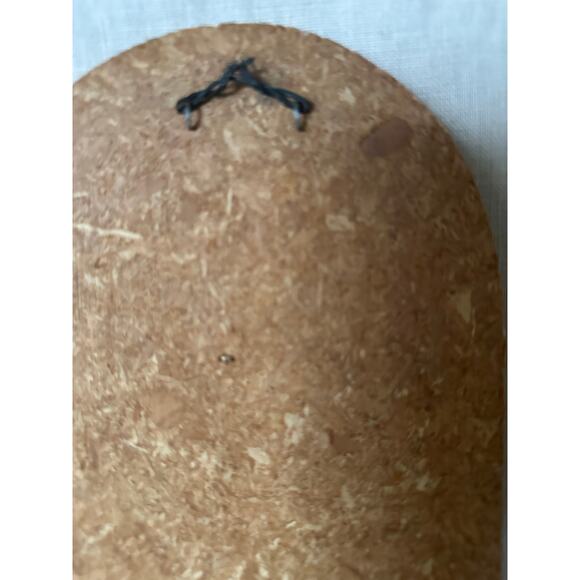 Vintage Folk Art Mirror Wooden Art pink flowers Painted Mirror - Picture 9 of 12